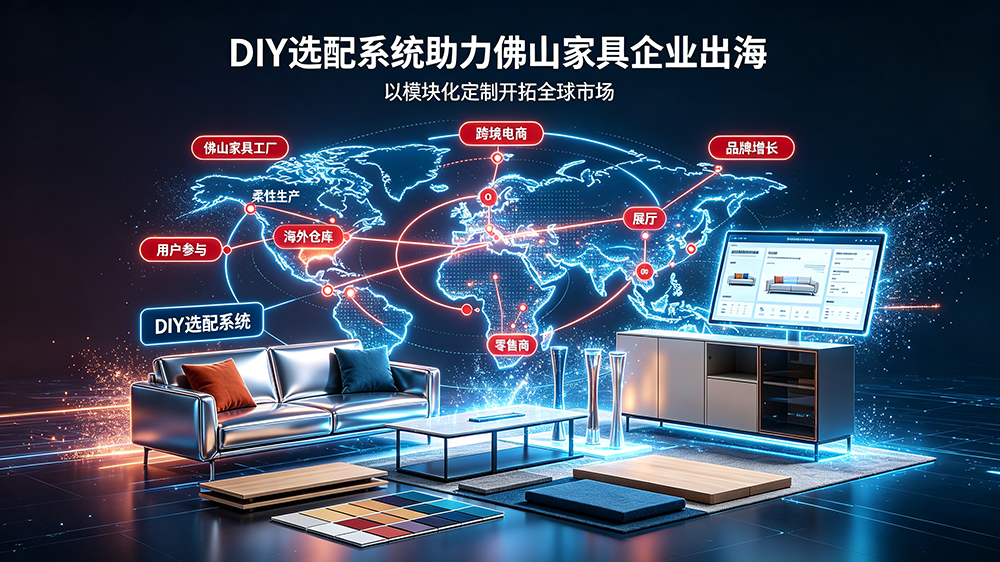 搭建出海独立站，让海外客户自主DIY选购佛山好家具